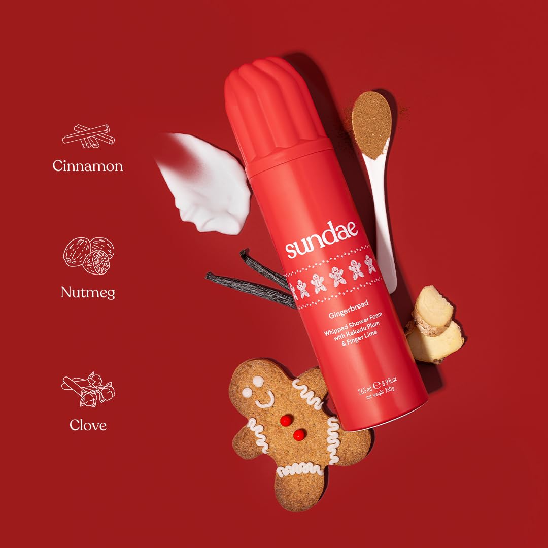 Amazon.com : sundae Limited Edition Gingerbread Whipped Body Wash
