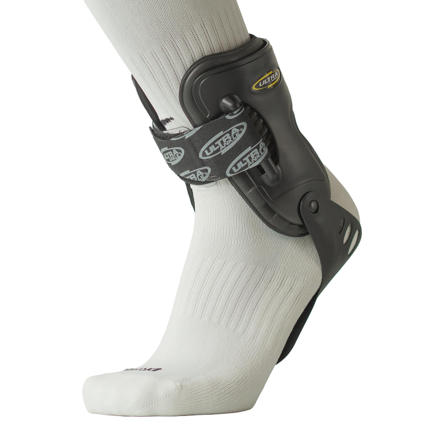 Ultra High-5 Rigid Ankle Brace – Reinforcement for Chronic Ankle Instability – Fits Work Boots & Hiking Boots – Durable Everyday Stability for Active