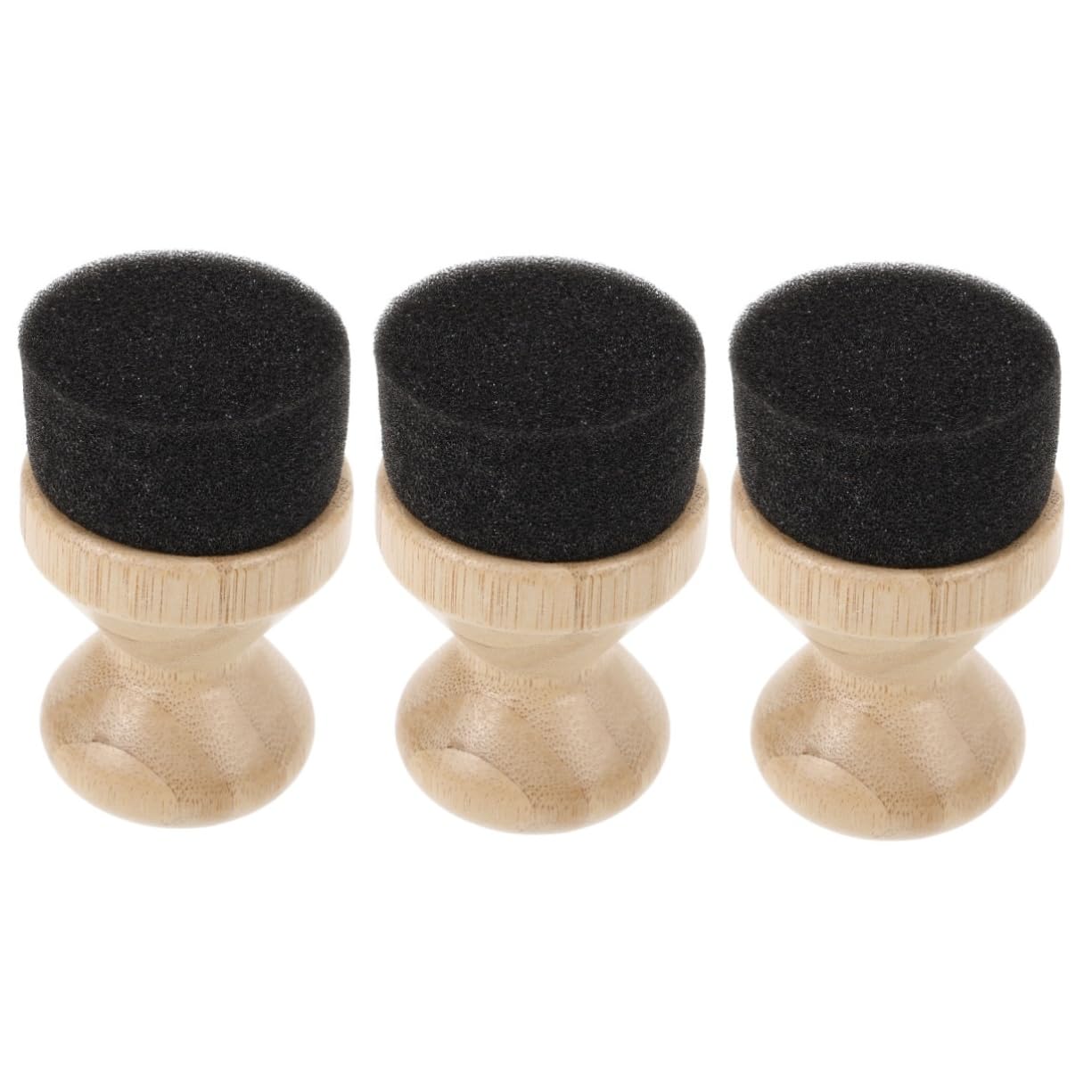 CONGARTENO 3pcs Wood Cutting Board Oil Applicator Premium Sponge Brush for Efficient Oil Wax Application Prevents Drying Cracking