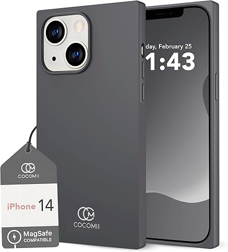 Miniatura 12 de Cocomii - Funda Rectangular Compatible con iPhone 14 Pro Max - Compatible con MagSafe, Silicona de Tacto Suave, Forro de Microfibra, Funda Magnética