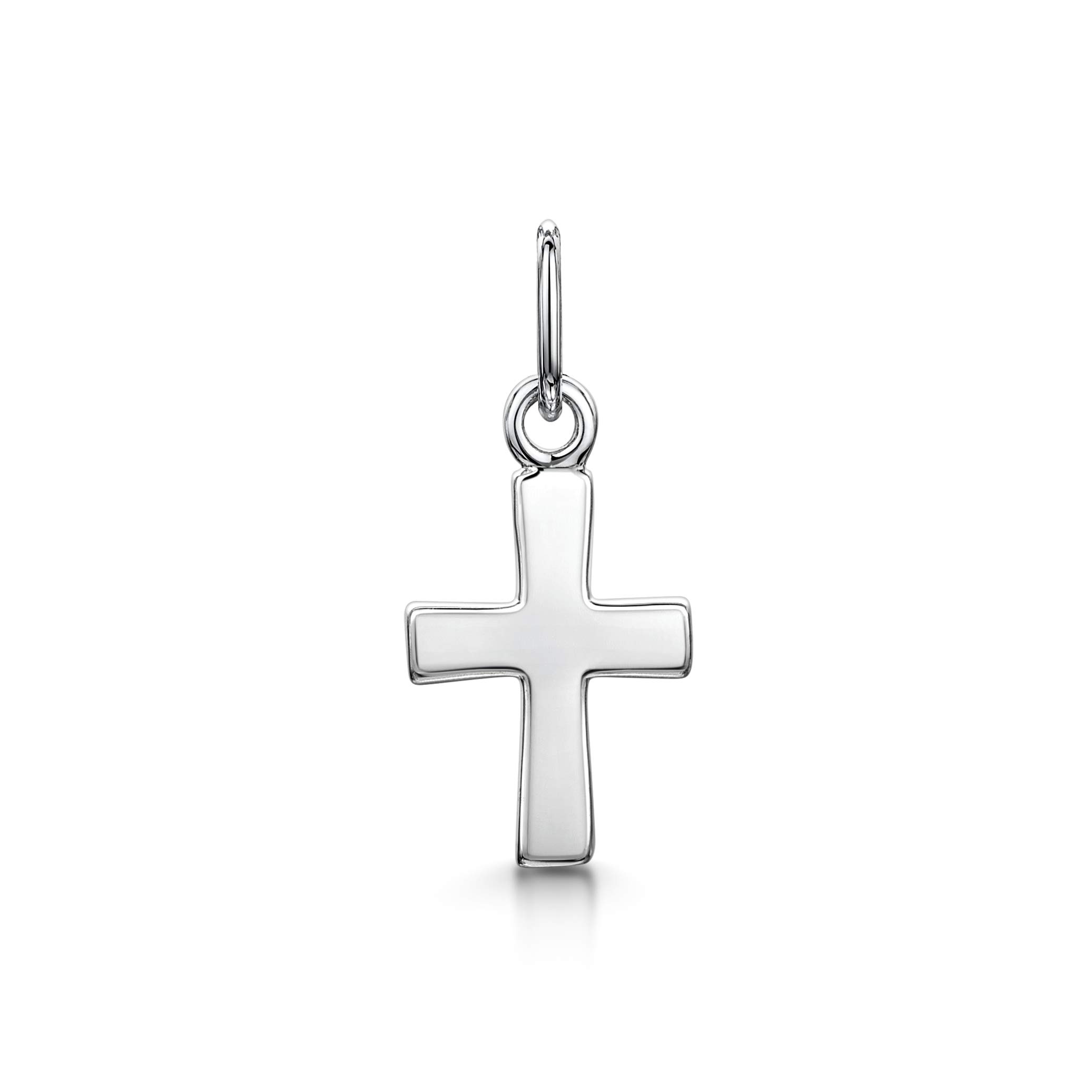 Amberta Ciondolo a forma di Croce Unisex in Argento Sterling 925