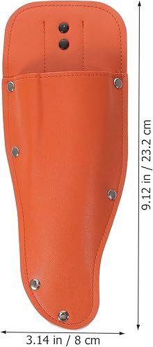 Miniatura 4 de Podadora de cuero para jardín, podadora de piel sintética, bolsa de tijeras de peluquería para jardinería