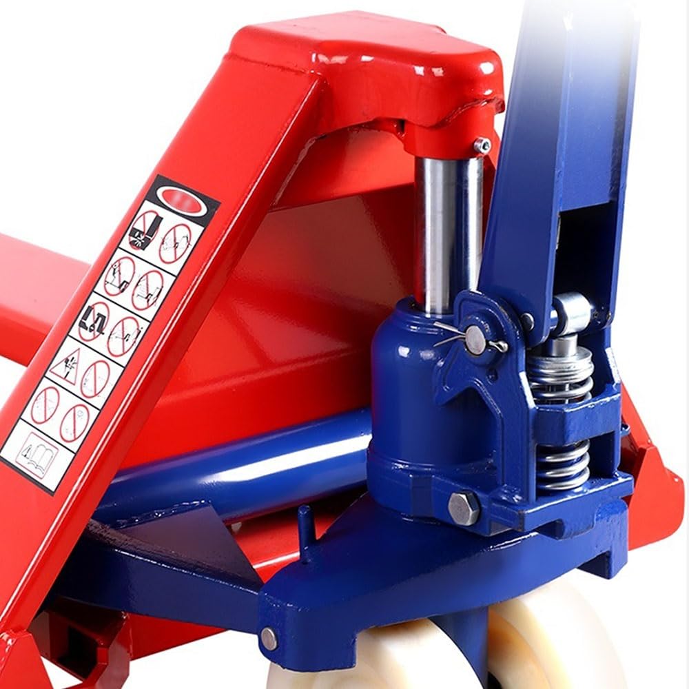 Transpallet Carrello elevatore manuale for ascensore con pompa idraulica da 8 tonnellate, transpallet 8000 kg Materiale industriale