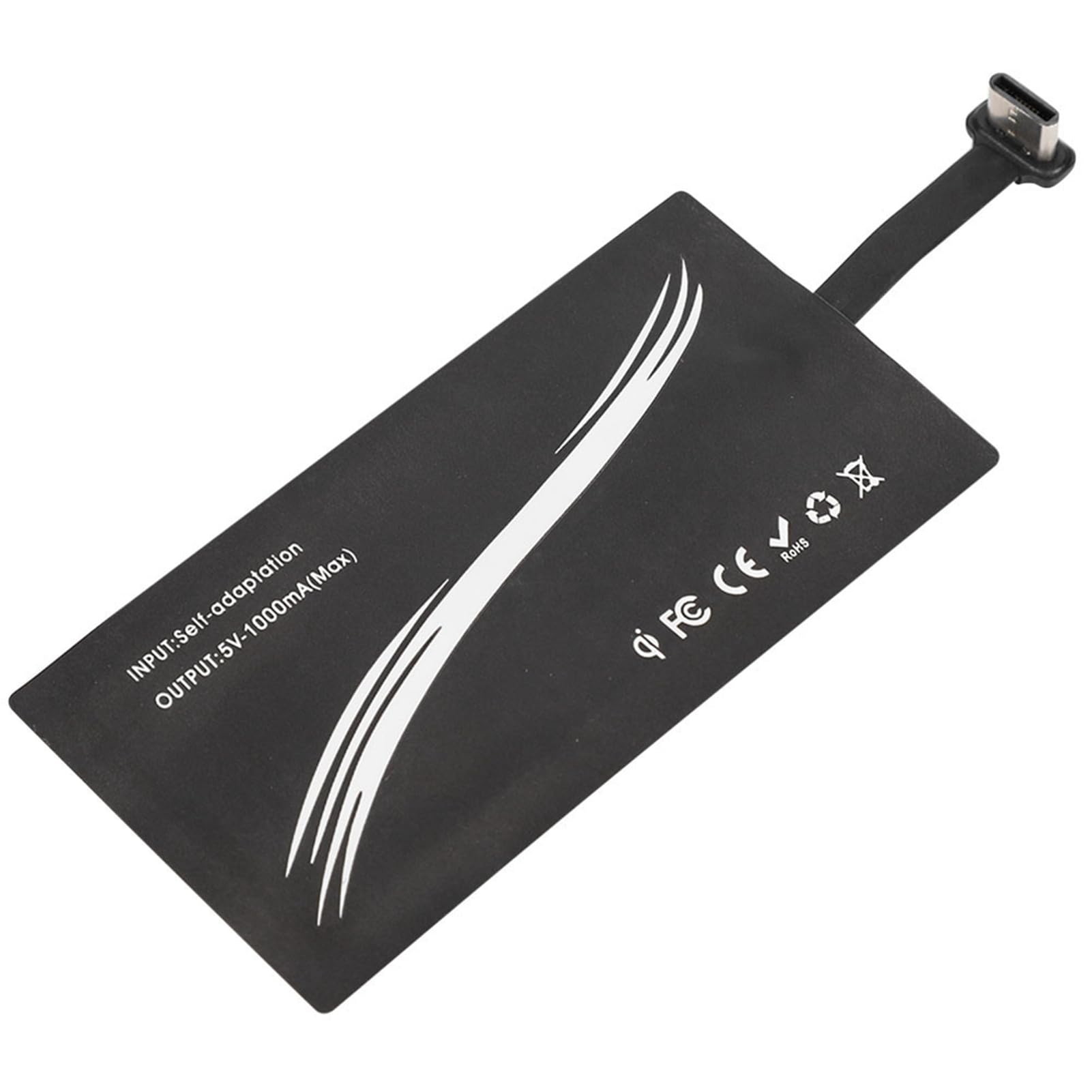 Airshi TypeC Wireless Charging Receiver, Black Type C USBC Wireless Charging Receiver, Wireless for Bedroom Home, Airshi7dk9ifyar3