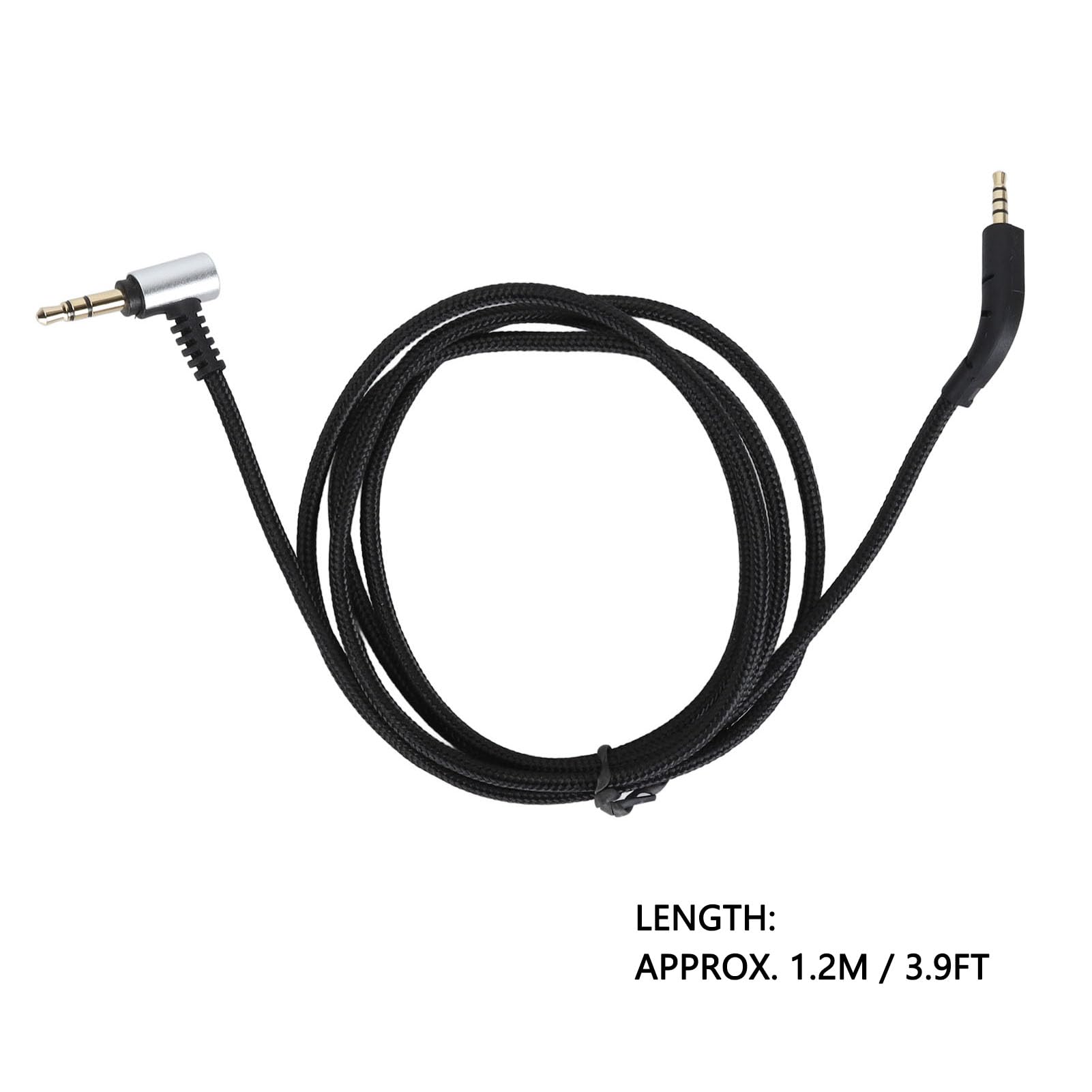 Kabel do Aktualizacji Dźwięku Słuchawek, Wymienny Kabel Audio do Słuchawek Bowers do Wilkins P7 Słuchawek, Pozłacana Wtyczka, 1,2 M