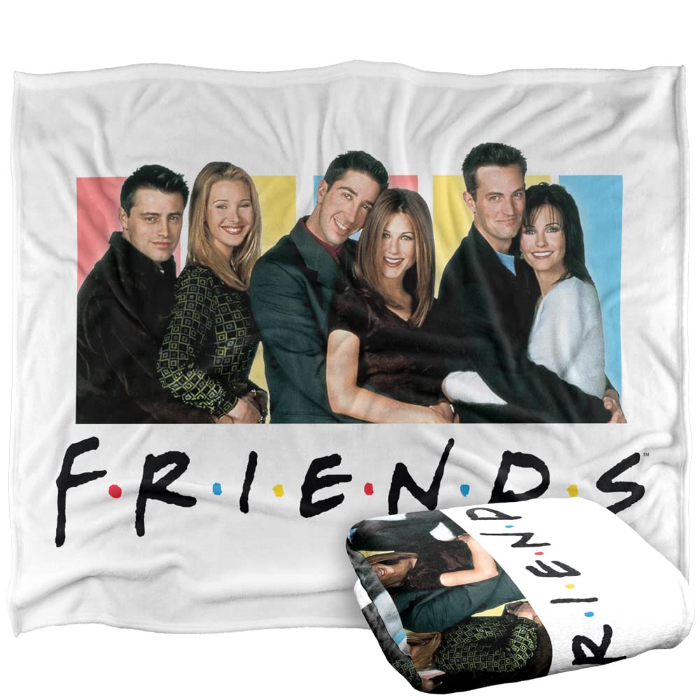 Friends Silky Touch Kuscheldecke, Optimalweich, 152 x 127 cm