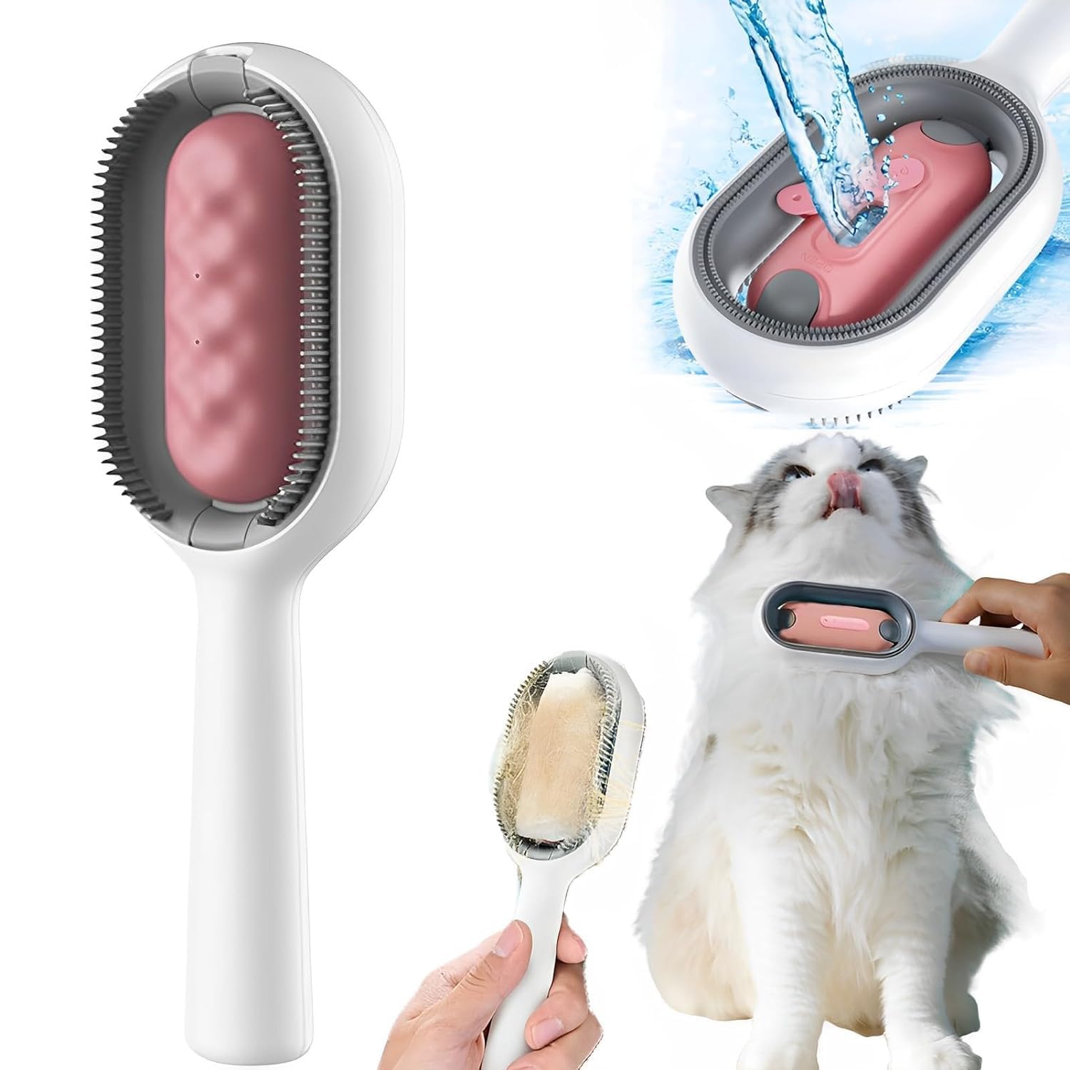 Kriq Pet Knots Remover Pet Cleaning Hair Removal Comb Remove Loose Undercoat Hair Grooming Comb Reusable Pet Cleaning Hair Brushing Tool for Pet Hair Cleaning and Grooming Gently (B0D119NNQC) Amazon Price History, Amazon Price Tracker