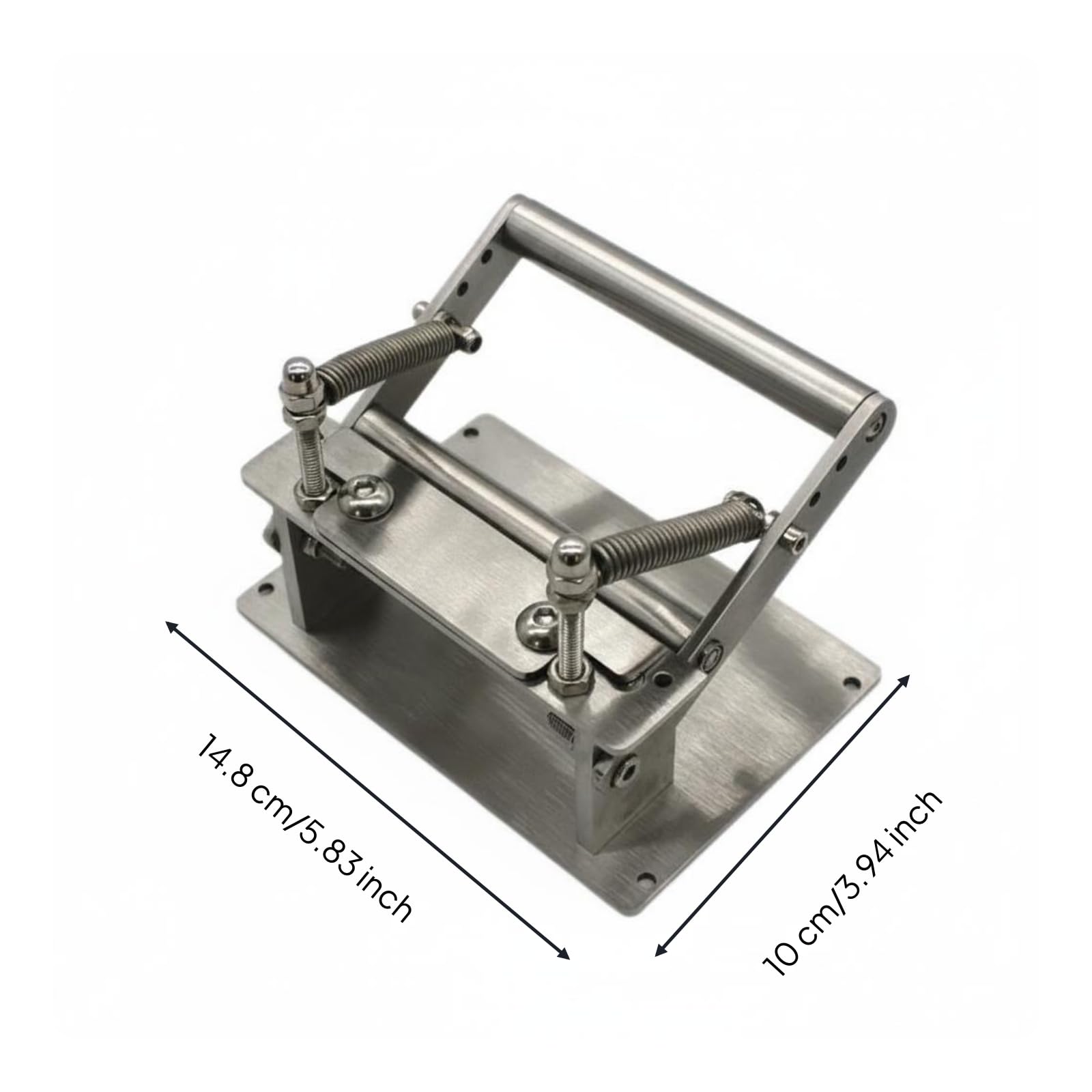 Macchina Scarnitrice Cuoio in Metallo Pareggiatore Pelle Resistente All'usura Utensile da Laboratorio per Casa, Manico Rotondo