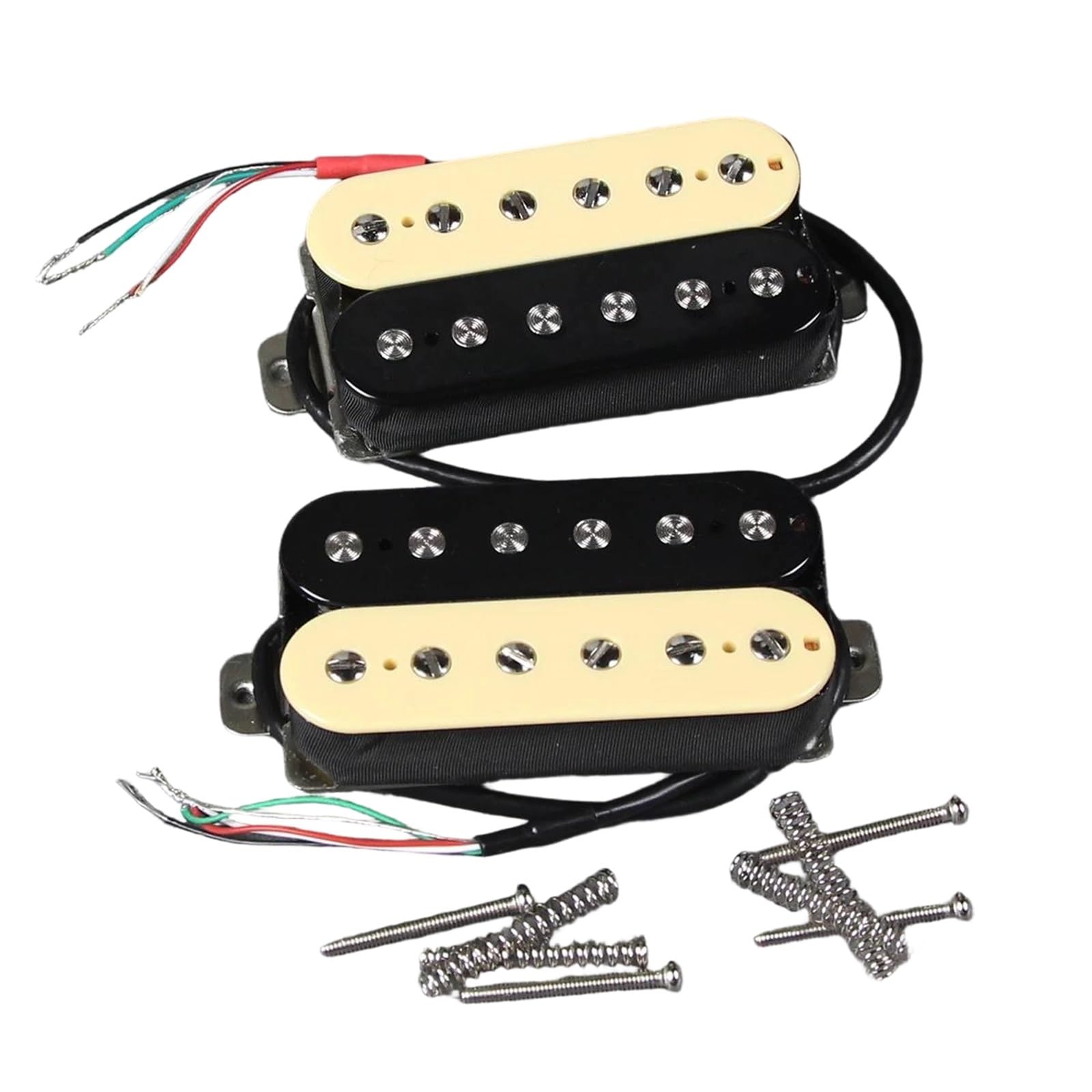 Pastillas De Guitarra Eléctrica Pastilla Humbucker Para Guitarra Eléctrica Mástil Y Puente | Piezas de guitarra con imán cerámico pasivo
