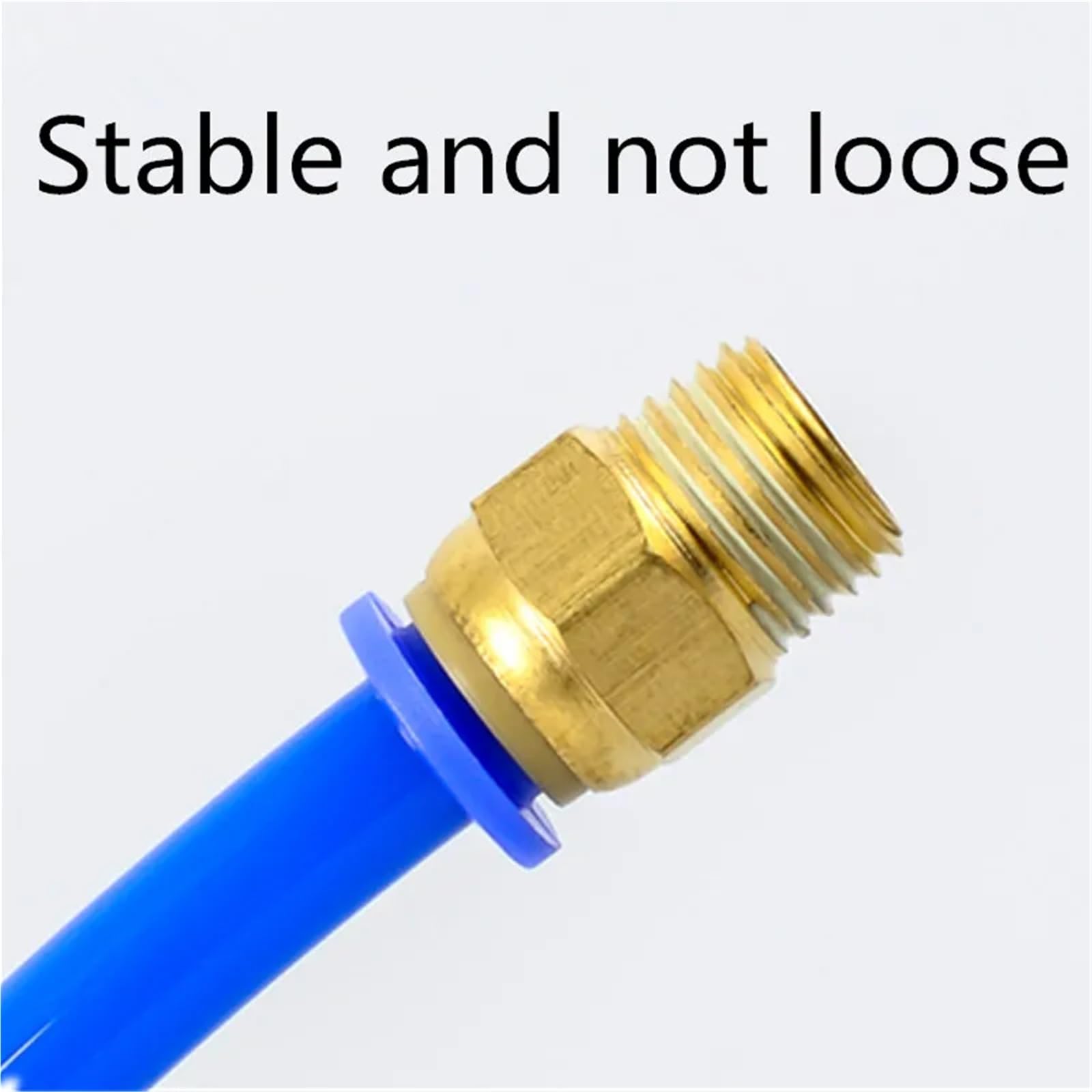 Connecteur de Tube Pneumatique PC Pièces de Compresseur D'Air Raccord Pneumatique Droit 1/2 Pouce 1/4 Pouce 3/8 Pouce 1/8 Pouce M5Male-4 6 8 10 12 (PC6-04)