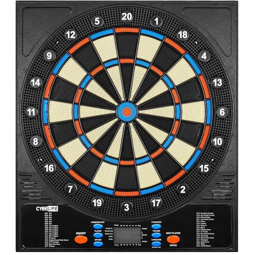 CyeeLife Cible de fléchettes ZD01G électronique