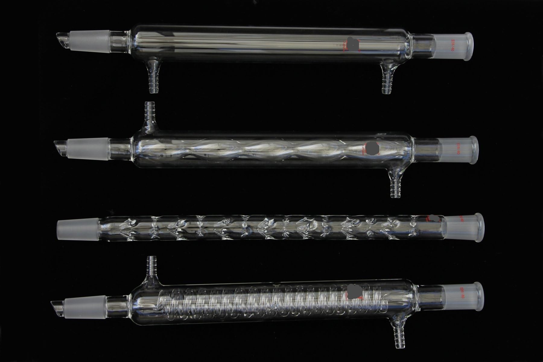 Kit di vetreria da laboratorio for chimica organica in vetro congiunto 24/40 - Attrezzatura da laboratorio completa for esperimenti di chimica(27 Pcs)