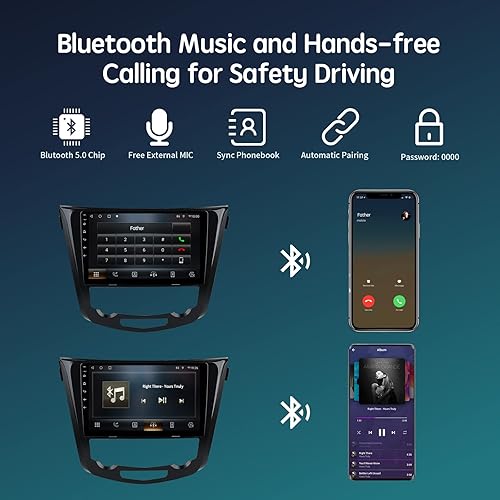 Miniatura 7 de Android 12.0 6GB 128GB Radio estéreo para coche Apple CarPlay para Toyota Corolla 2014 2015 2016, ViaBecs 10.2 pulgadas HD pantalla táctil unidad