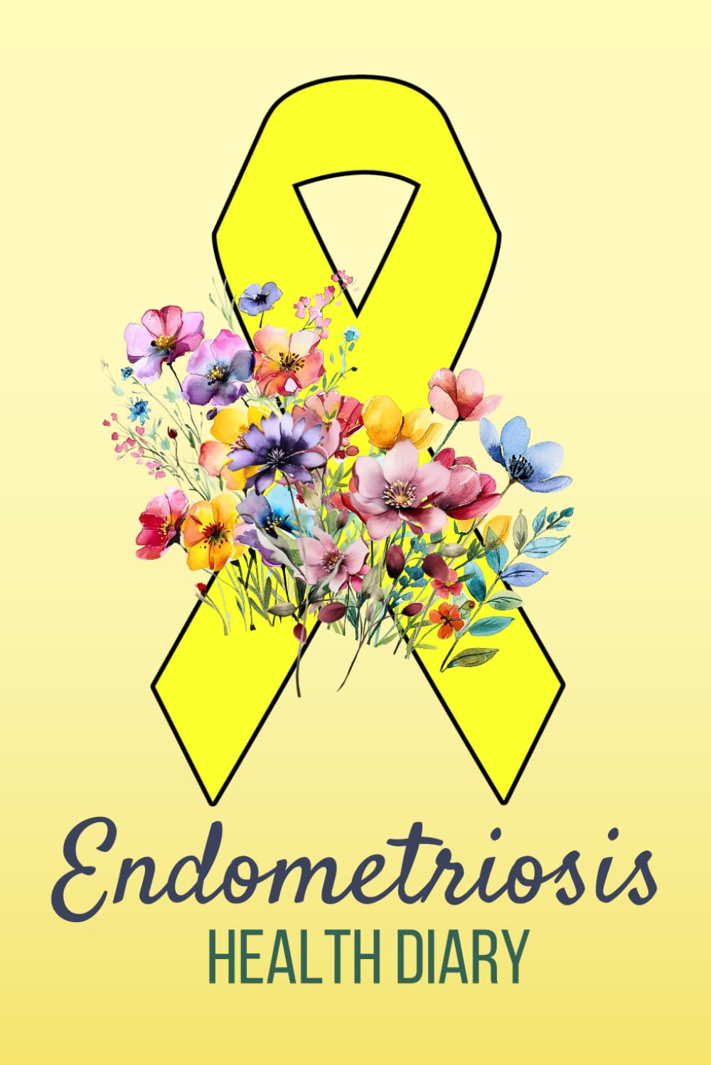 Endometriosis Health Diary: Cute Journal Gift For Tracking Endometriosis Symptoms, Pain Level, Food Intakes, Medical Visits and Periods