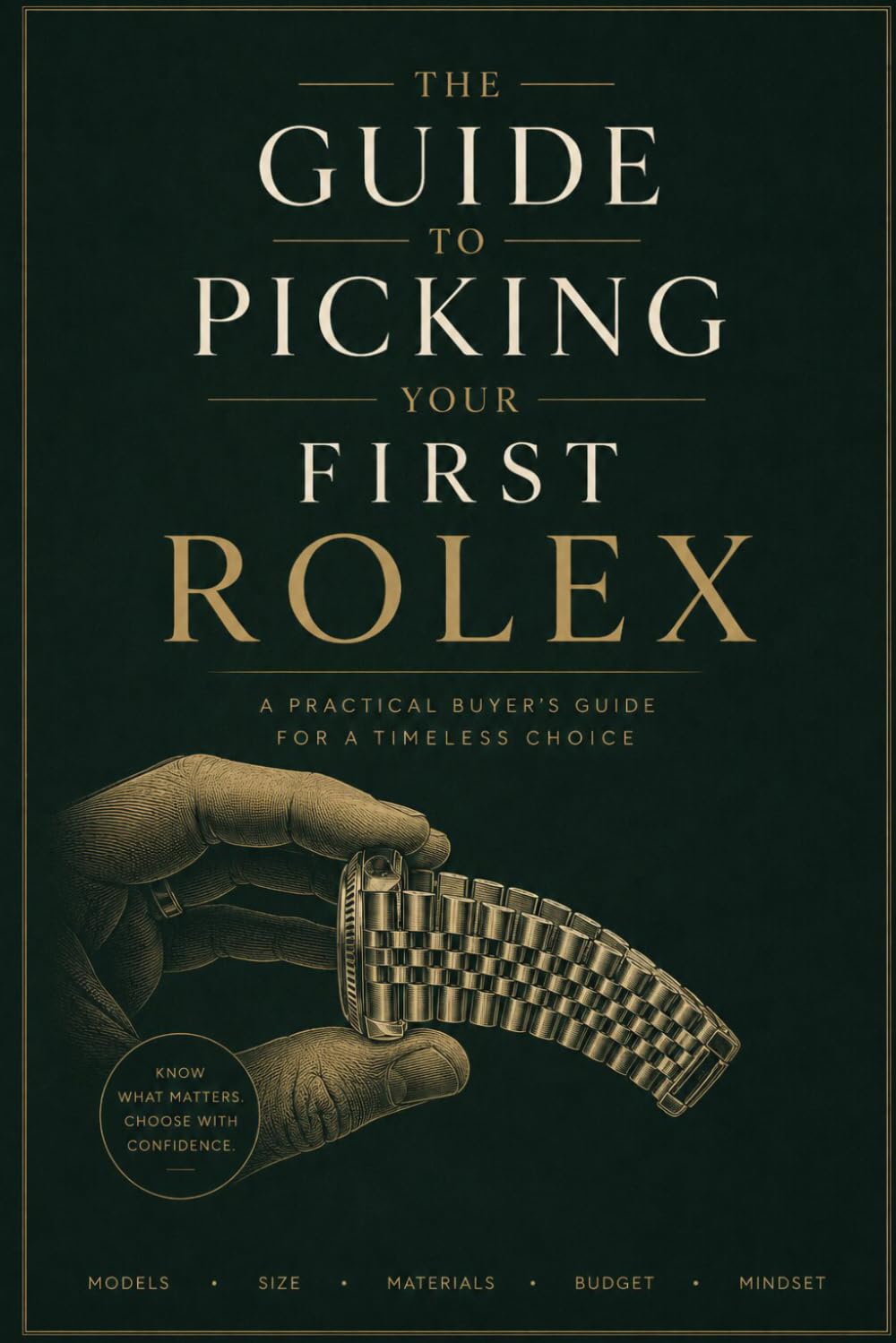 THE GUIDE TO PICKING YOUR FIRST ROLEX: A Practical Buyer’s Guide for Choosing the Right Rolex Watch with Confidence