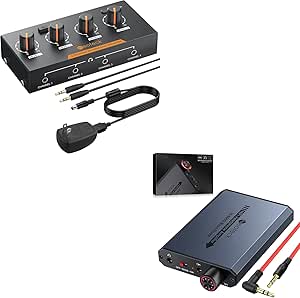 Neoteck 4 Channel Stereo Headphone Amplifier With Cyprus