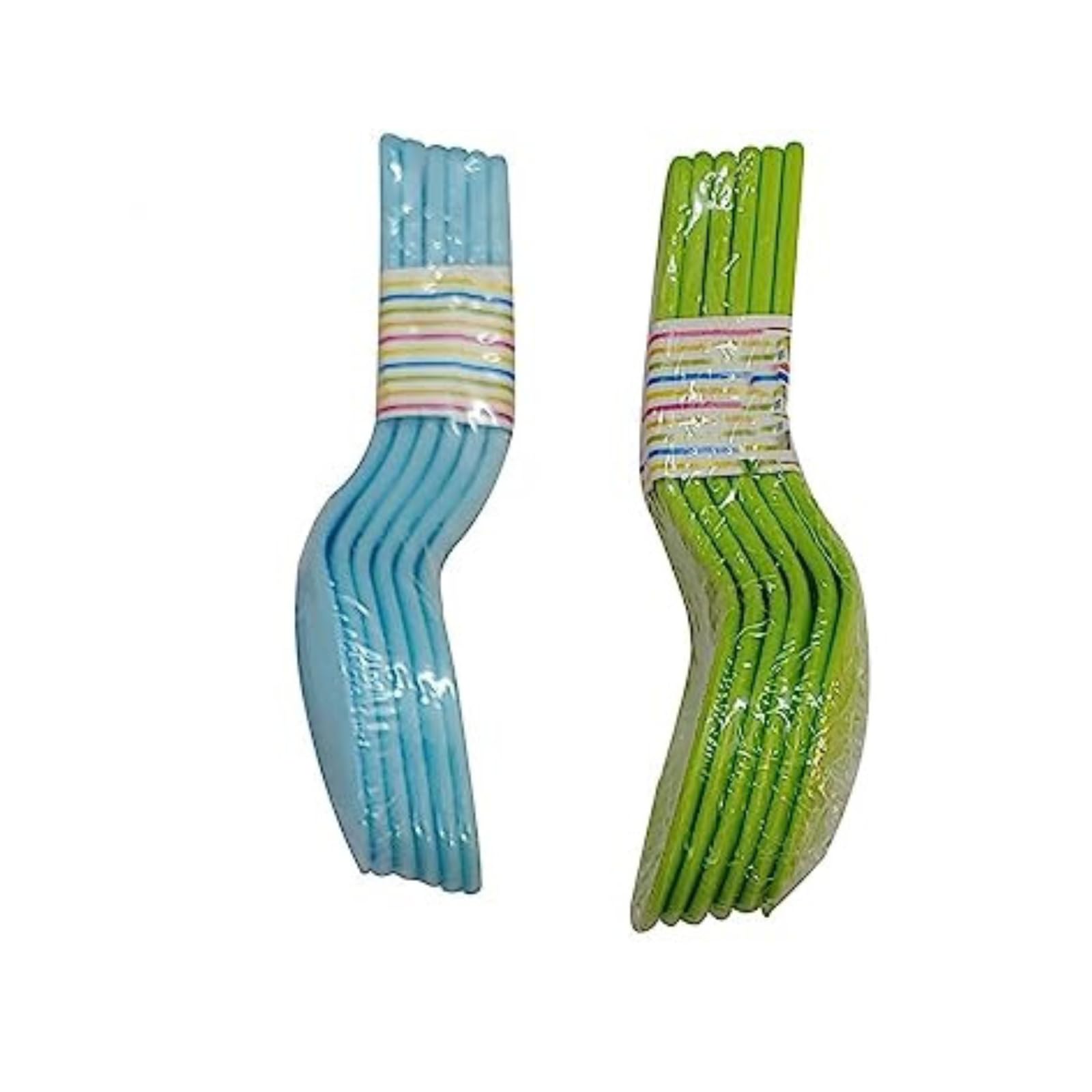 SBA PRIME Plastic Masala Spoon Set for Home Kitchen - 11cm Length - Small Measuring Spoons for Spices - Pack of 12 Pcs (Multicolor) 1