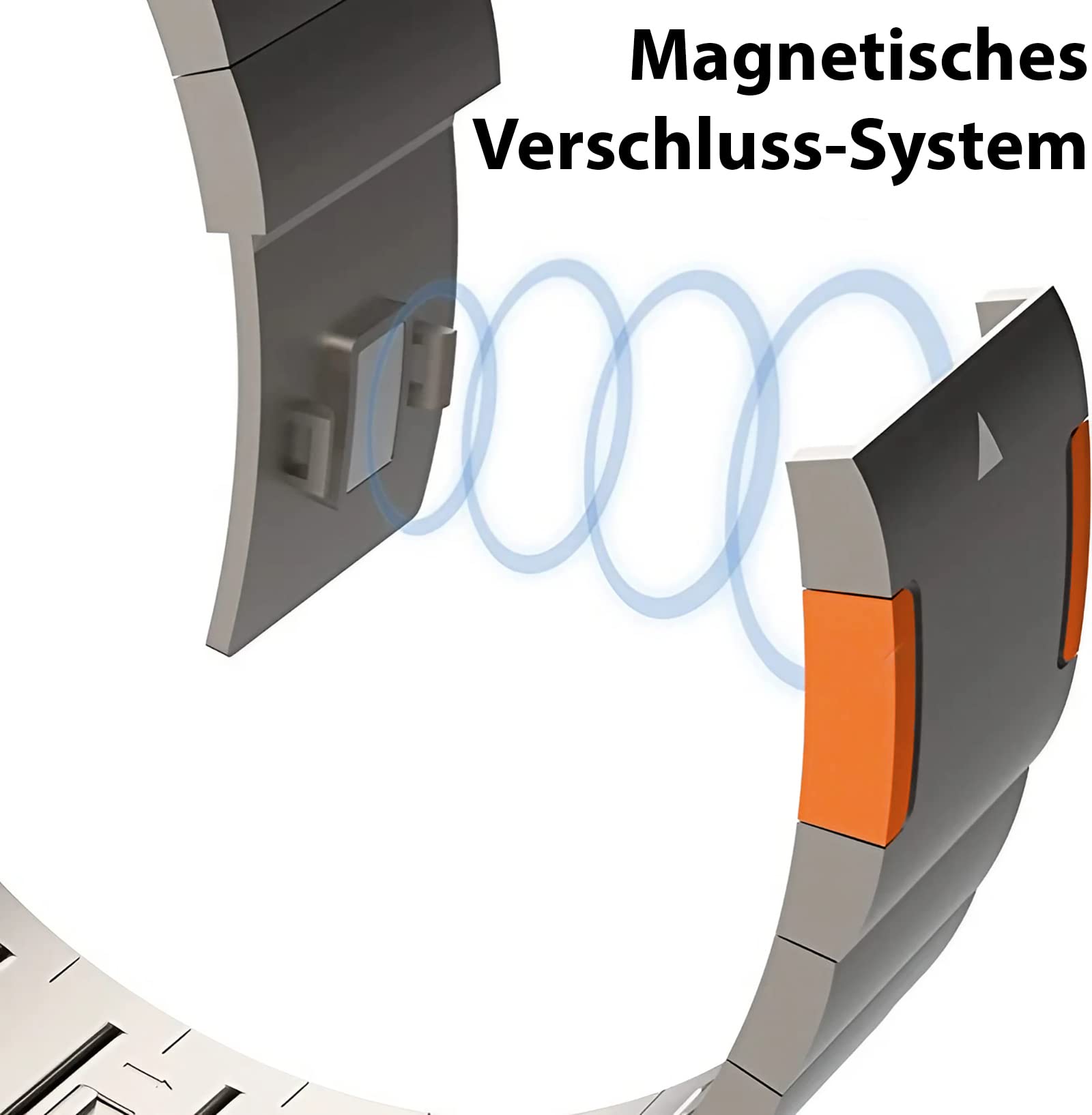 Bransoletka kompatybilna z ultra bransoletką 49 mm, stal nierdzewna, zapasowy pasek kompatybilny z Apple Watch Ultra (Titan)