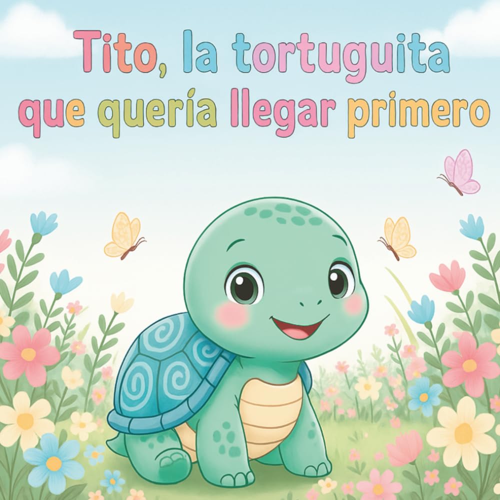 Tito, la tortuguita que quería llegar primero: Un cuento sobre la paciencia y el amor familiar (Las aventuras de Tito)
