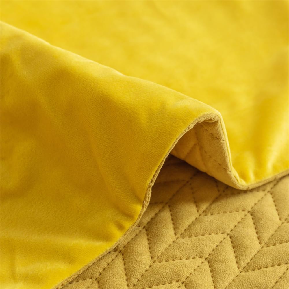 Morbuy Chemin de Lit avec Coussin Assorti, Couleur Unie Chemin de Lit Hôtel Doux Drapeau de Lit pour Salon, Chambre à Coucher (45x210+45x45cm,Bleu Clair)