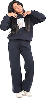 طقم من اوريوندو - زي ميلتون قطني من قطعتين مع بطانة من الفرو الناعم للاعمار من 6 الى 14 سنة