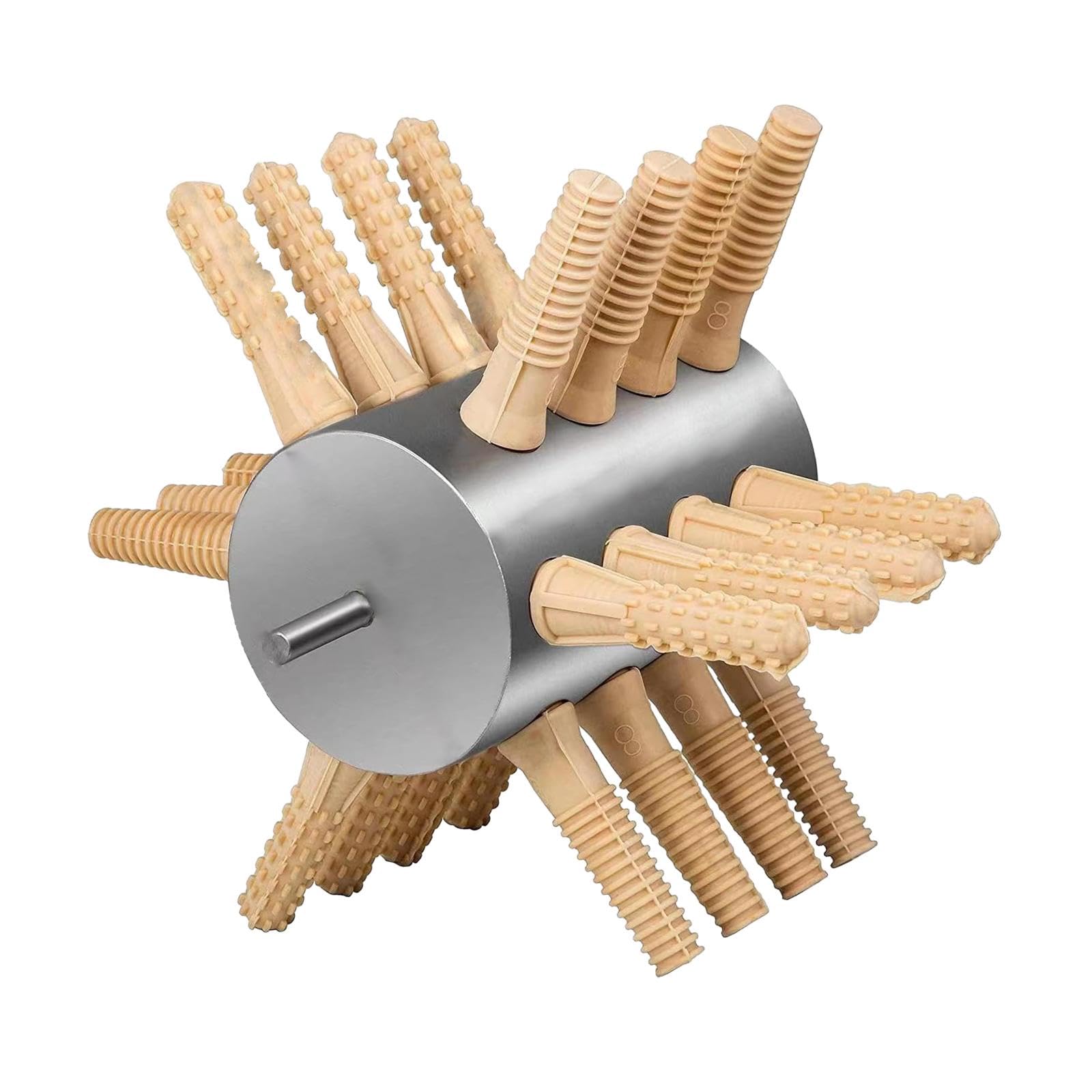 LOVIVER Spiumatrice di Piume di Pollo Spiumatrice di Uccelli Resistente all'Usura Multifunzione Portatile Multifunzione Risparmio di manodopera per Pollo, 24 Dita Grandi
