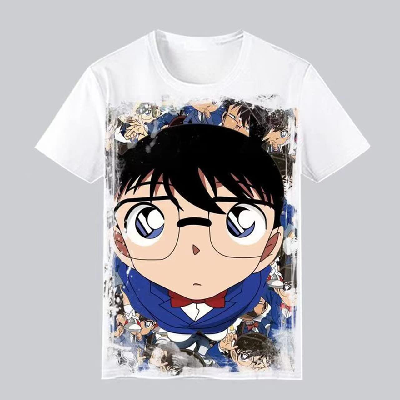 Amazon.co.jp: コナンTシャツ 半袖 江戸川コナン 工藤新一 毛利蘭 毛利