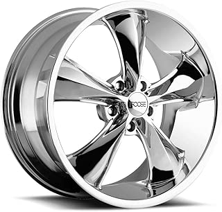 Foose Legend 20 Chrome Wheel / Rim 5x5 with a 7mm Offset and a 78.10 Hub Bore. Partnumber F10520857350 - coolthings.us