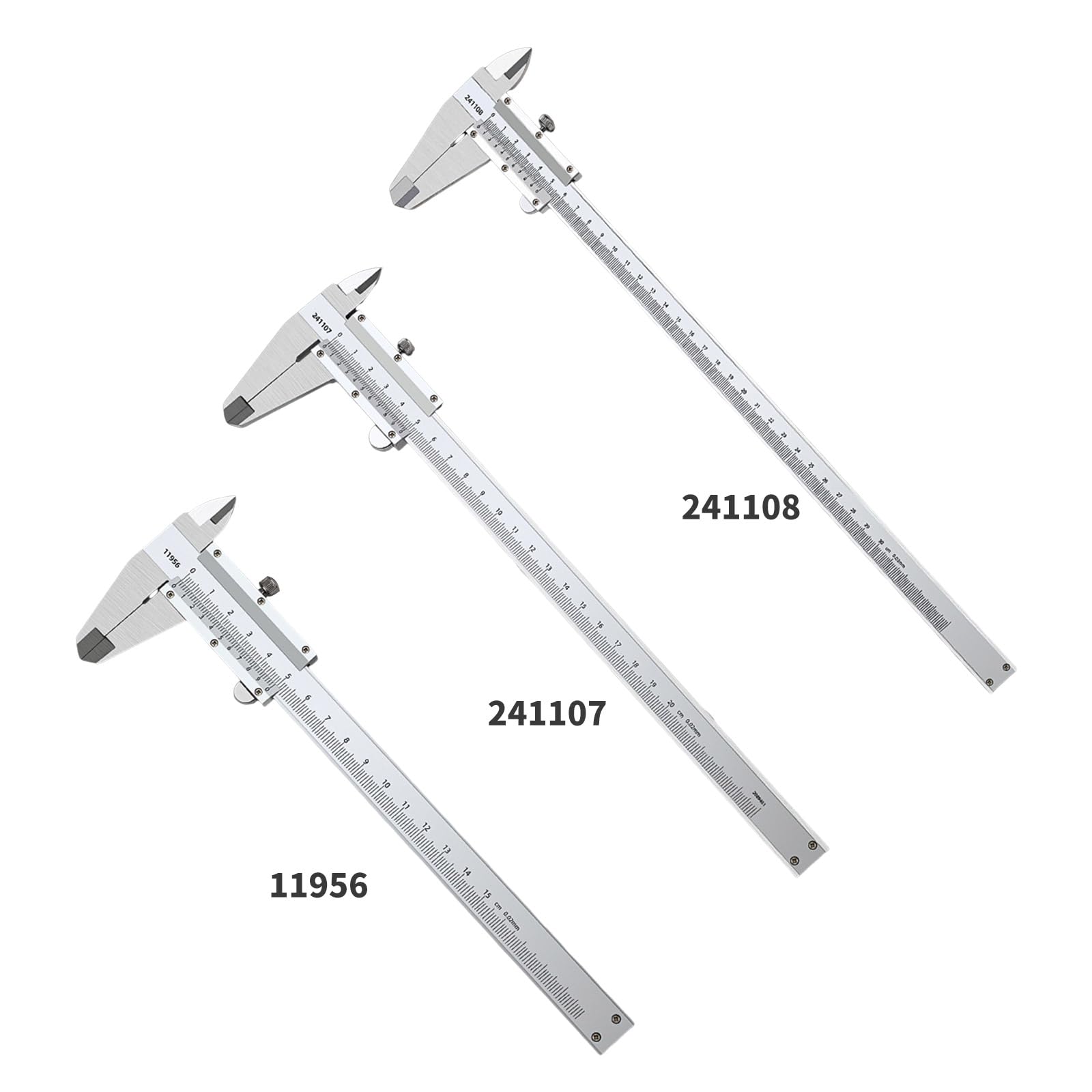 Micrómetro manual a prueba de golpes de 150/200/300 mm, herramienta de medición de calibrador de metal para medición de paso de diámetro, calibrador mecánico