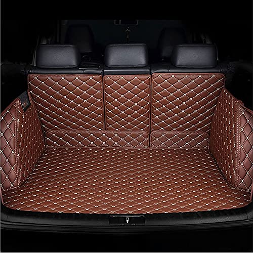 Alfombrillas Para Maletero De Coche De Cuero Para Land Rover Discovery Sport 5Seats 2016-2019 Bandeja Funda para Maletero De Cobertura Total Impermeable A Prueba Estera del Maletero Trunk Mat Cover