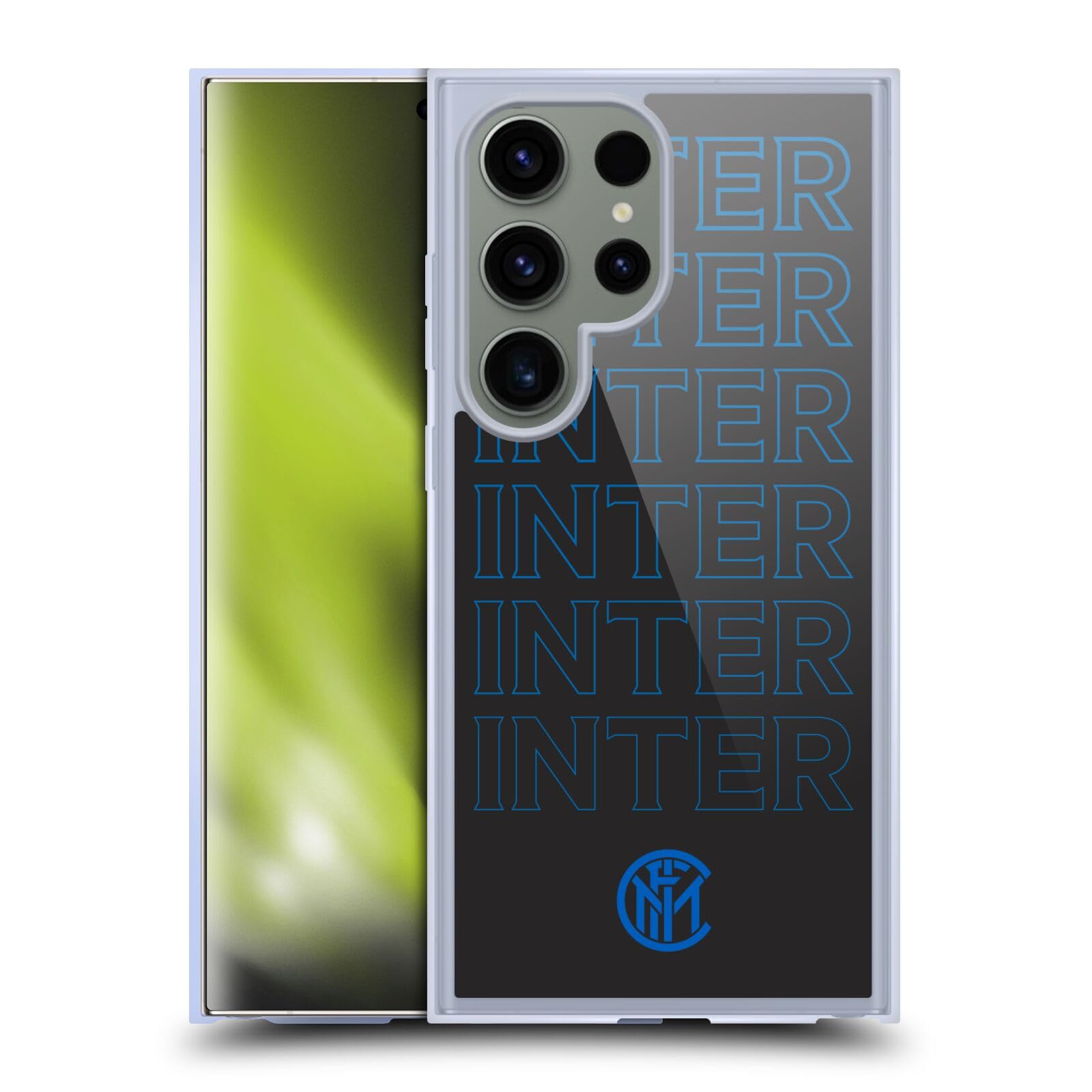 Coque Inter Milan pour Samsung Galaxy S24 Ultra Compatible MagSafe - 7