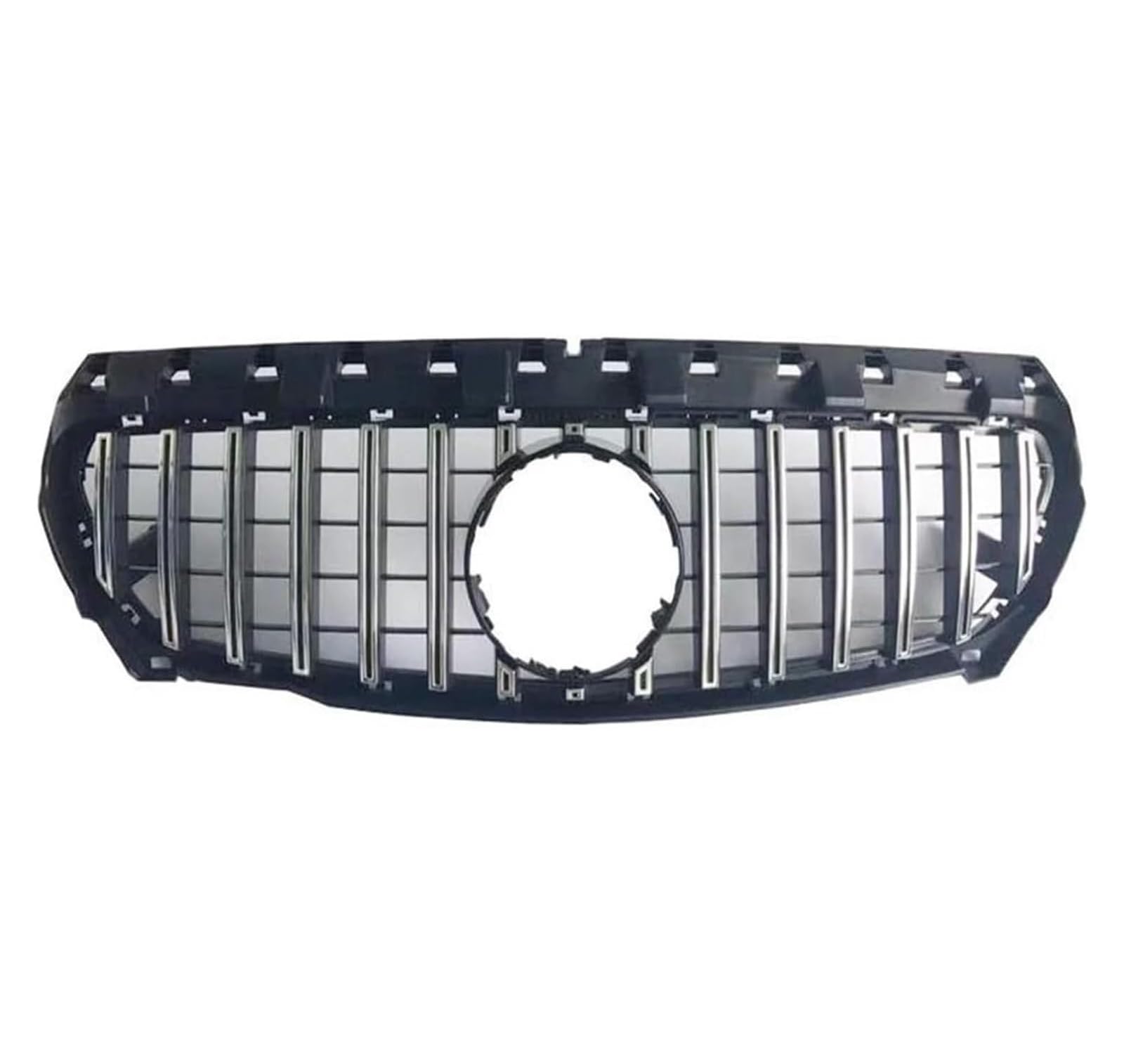BXQDAM Front grille,Compatible with Mercedes-Benz CLA Class W117 CLA180 CLA200 CLA250 2017-2018,Front grille parts