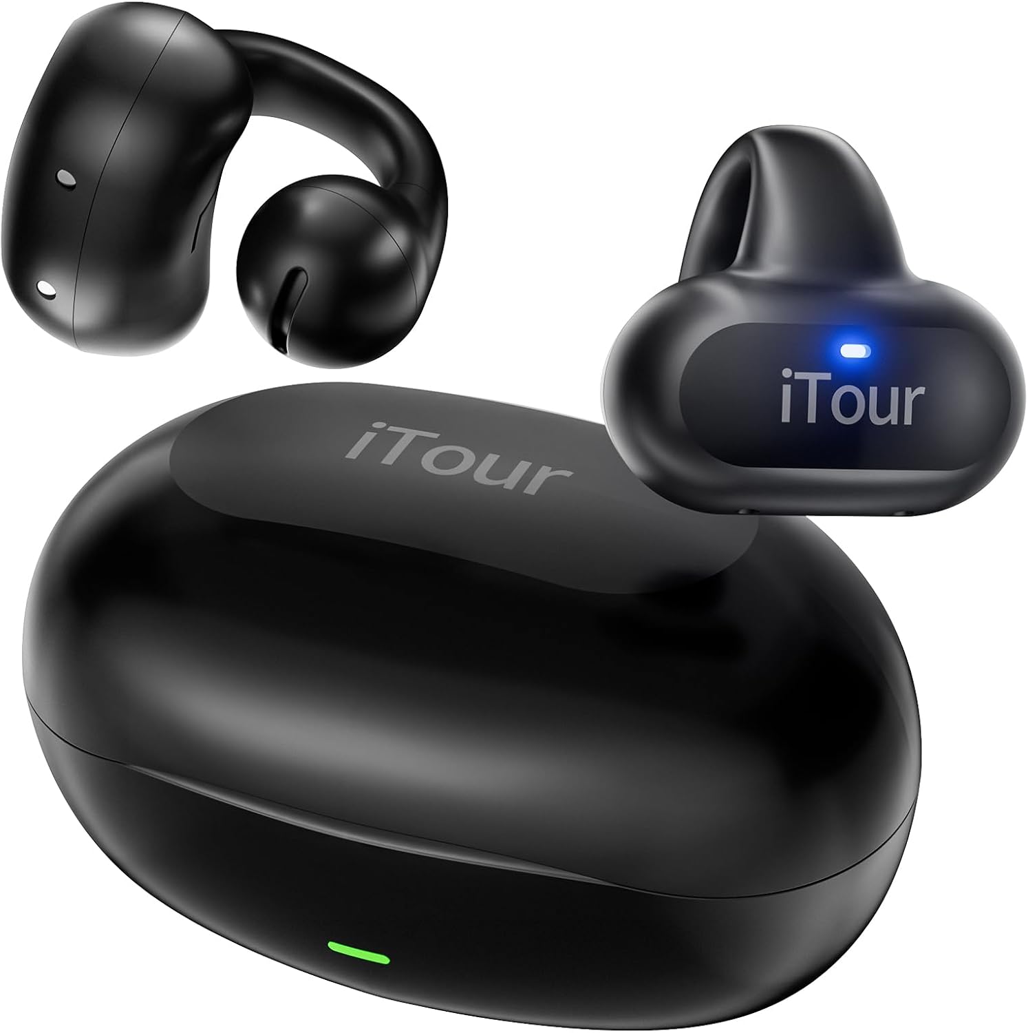 Translator Earbuds Real Time, iTourTranslator Two Way Translation Ear Buds for 127 Languages, Audio & Video Subtitle Translation Headphones, AI Languages Translator Device with APP No Subscription