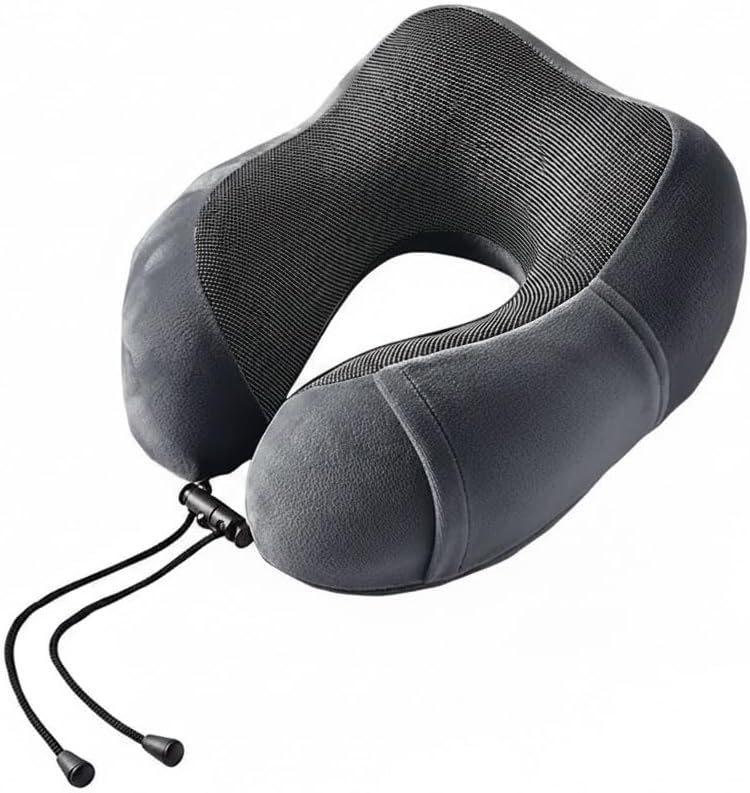 Travel Neck Pillow with Memory Foam, Eye Mask, Earplugs, and Travel Neck Pillow with Memory Foam, Eye Mask, Earplugs, and