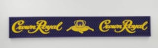 Crown Royal Rail Runner Bar Mat - Purple and Gold