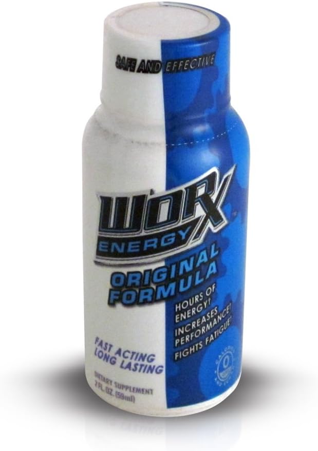 12 Pack - Worx Energy - Original Formula - 2oz.