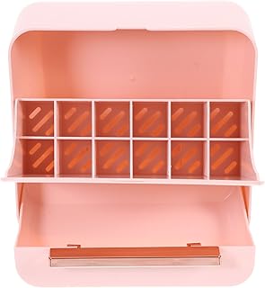 Beavorty Caja de plástico para lápiz labial, ...