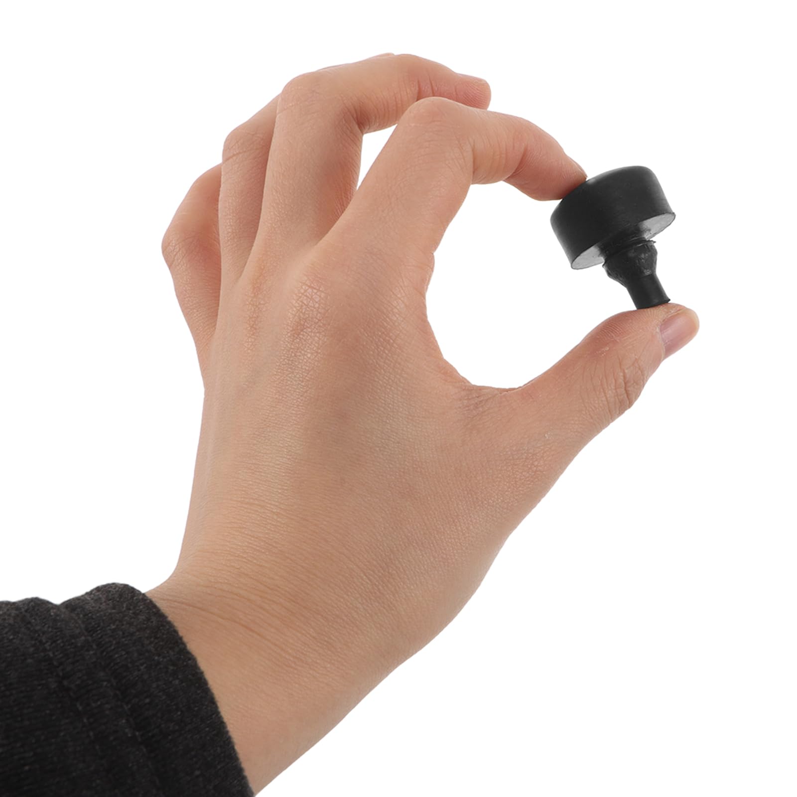 ERINGOGO Set 100 Pezzi Boccole di Supporto Motore Moto in Gomma Nera Antivibrazione Blocco Smorzante, Ammortizzatori Supporto Motore per Scooter e Motociclette, Accessori Officina