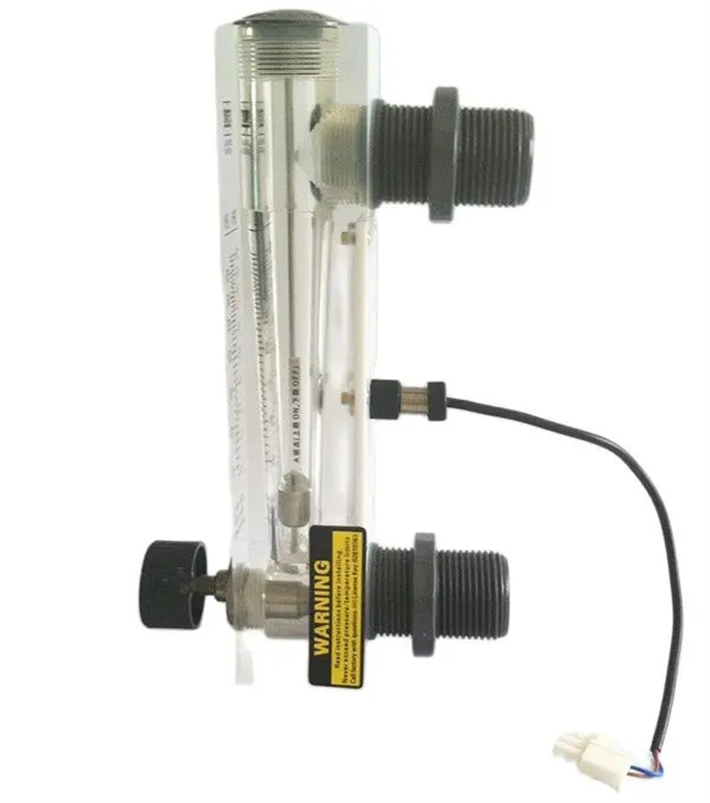 HDPHCRIUN LZM-25 Panel Type flowmeter with Control Valve Flow Switch Sensor with Upper or Lower Limits(Add Flow Switch)