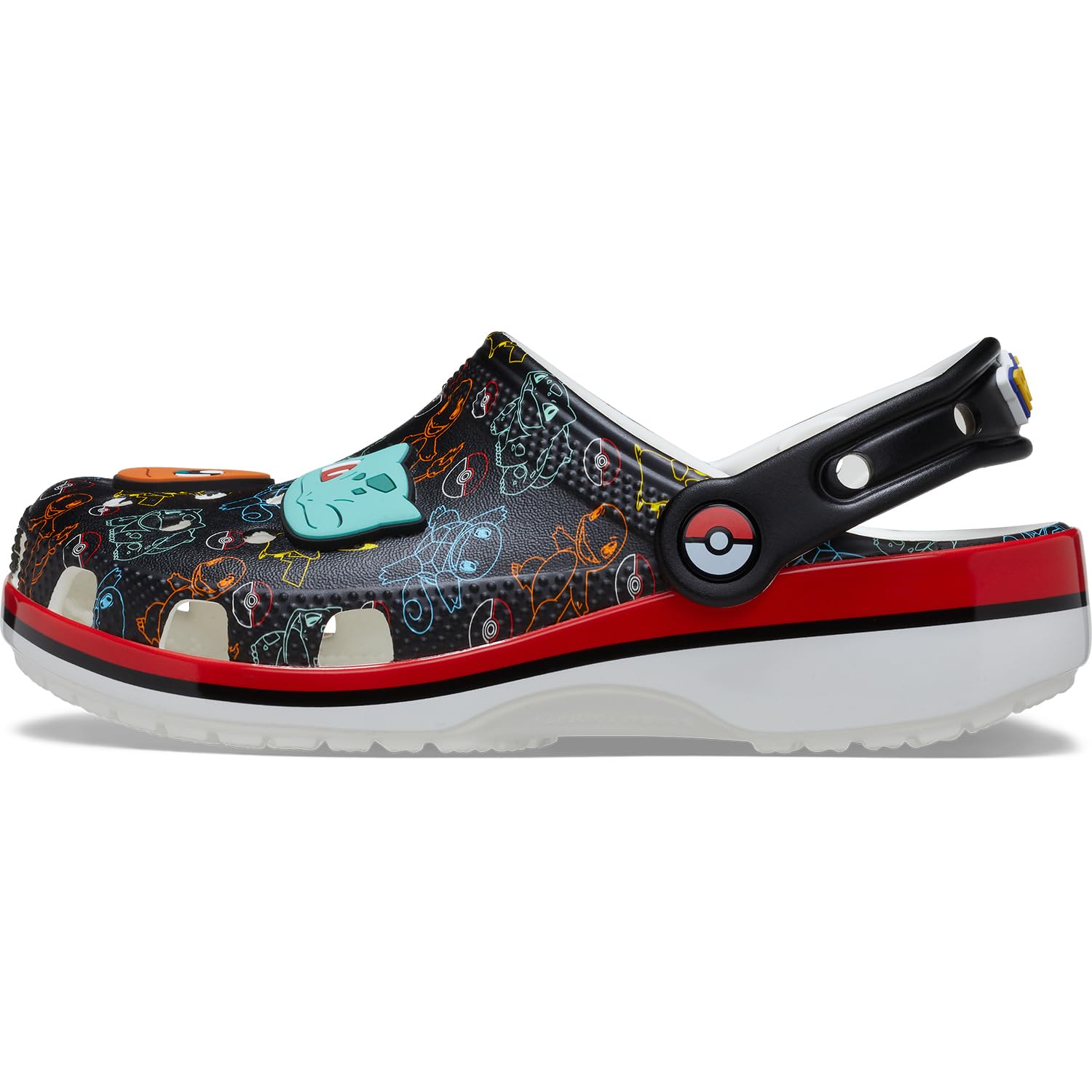 Crocs Pokemon Print CLS CLG T, Zuecos Unisex niños