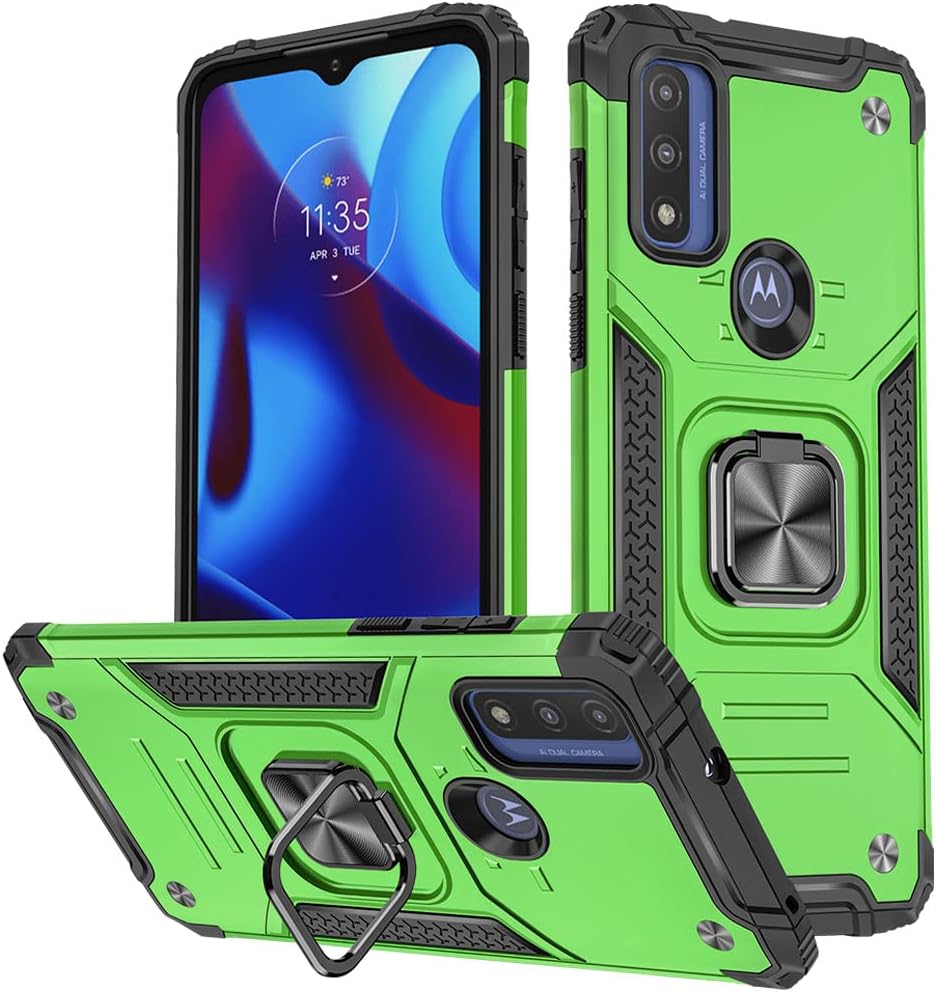 Aazon.co: BFSEROBJ For Oto G Power 2022 Case For Oto G Pure Phone Case With Kickstand And - View #12