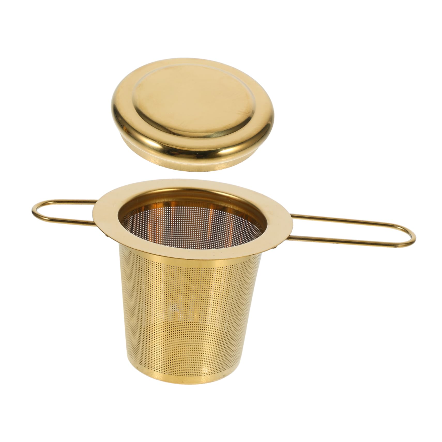 MAGICLULU Premium Stainless Steel Tea Infuser Tea Strainer Fine Mesh Easy to Store Non-slip Lid