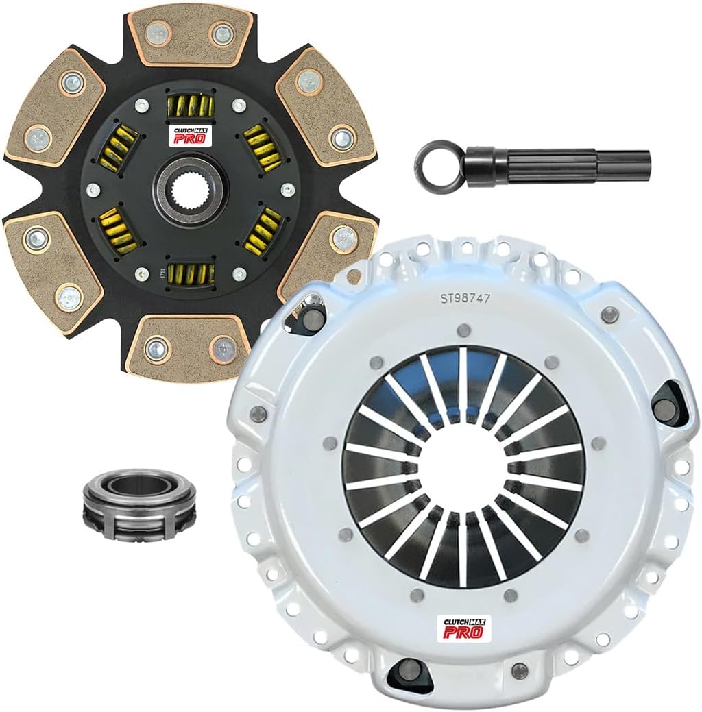 ClutchMaxPRO Performance Stage 3 Clutch Kit Compatible with 1998 1999 2000 2001 2002 2003 2004 2005 2006 VW Beetle Golf Jetta 2.0L AEG MK4 (CP17046HDC-ST3)