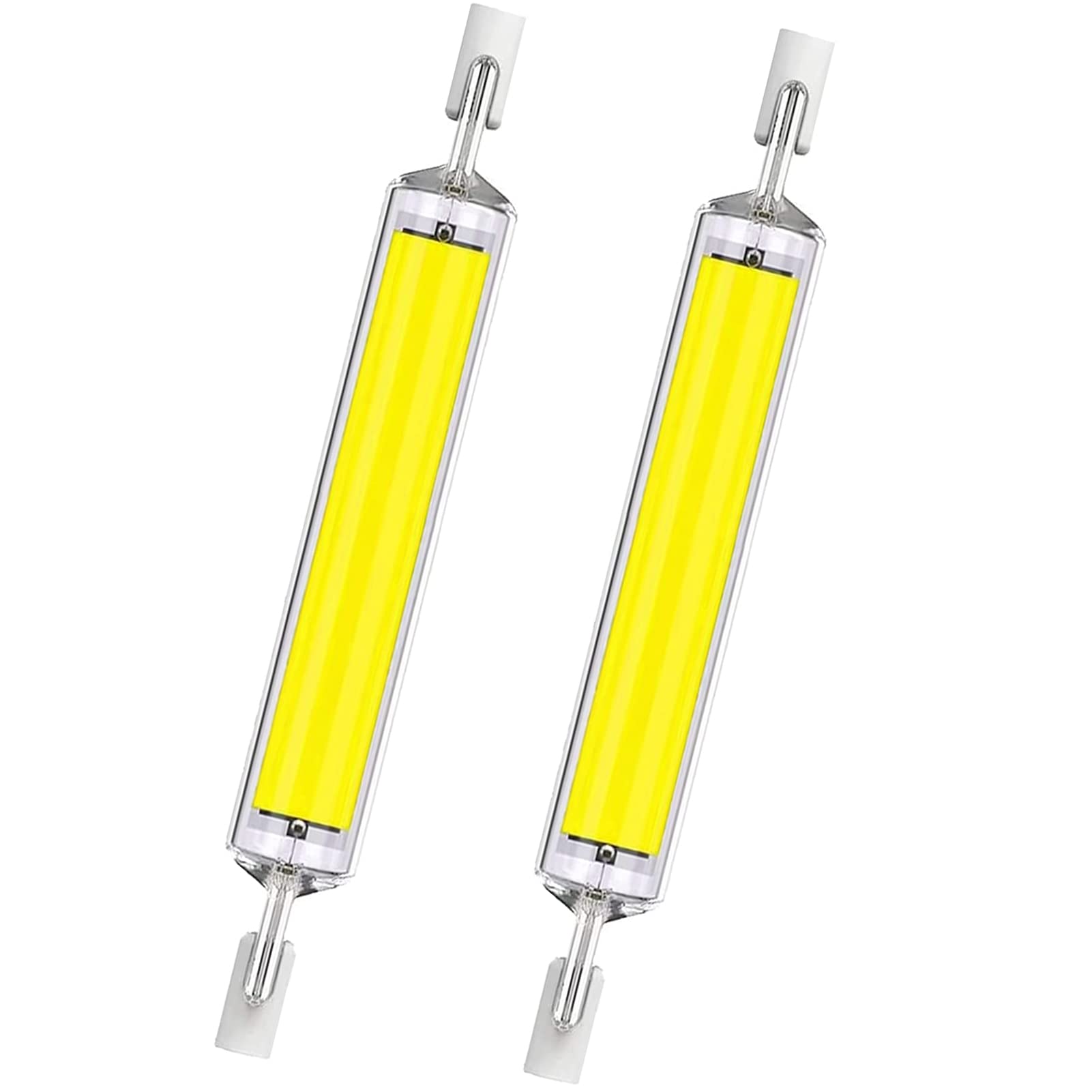 10W 78mm R7s LED Bulbs Dimmable Double Ended R7s Light Bulbs Equivalent Replacement 100W Halogen Bulbs 120V T3 R7s Base Bulbs for Home Garden