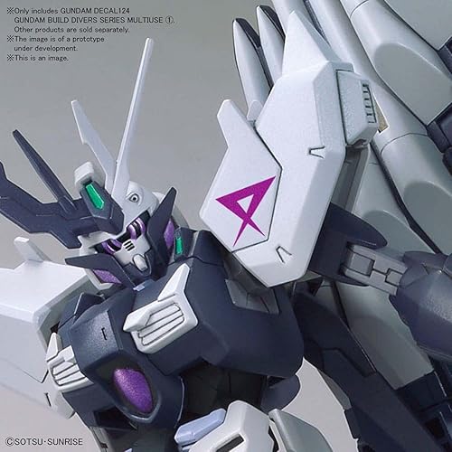 Miniatura 5 de Bandai Hobby - GD-124 Gundam Build Divers ReRISE Multi-Use 1, calcomanía Bandai Spirits Hobby (2587848)