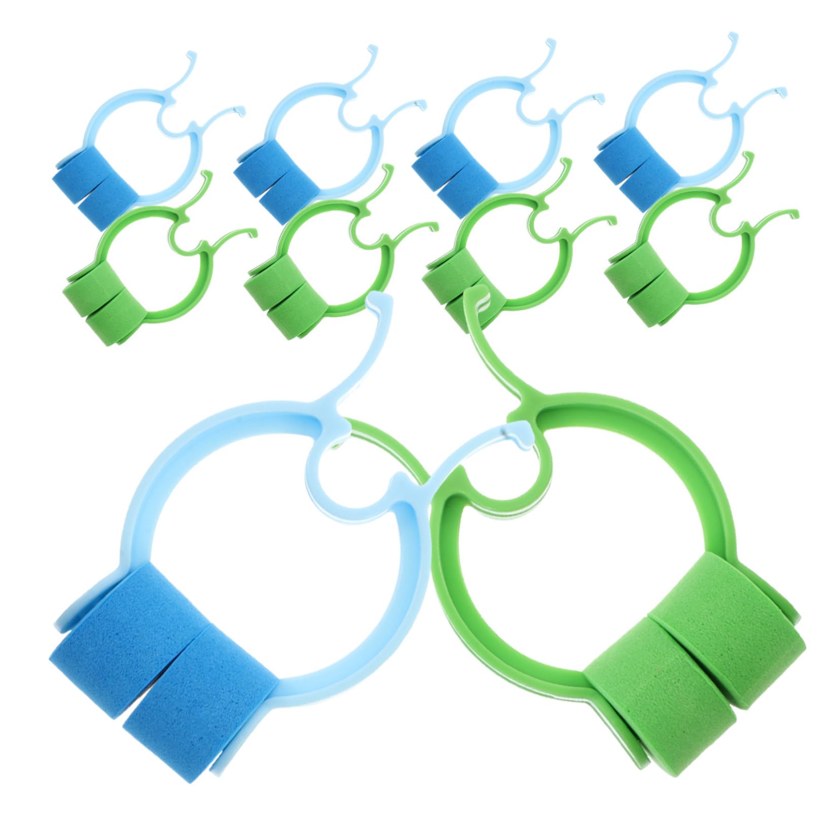 ifundom Breathing Training Nose Clip Kit Foam Noseclip Plastic Snoring Clip for Emergency Accidental Bleed Control