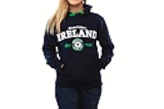 Malham Ireland Limited Edition Navy Hoodie - Harp Crest