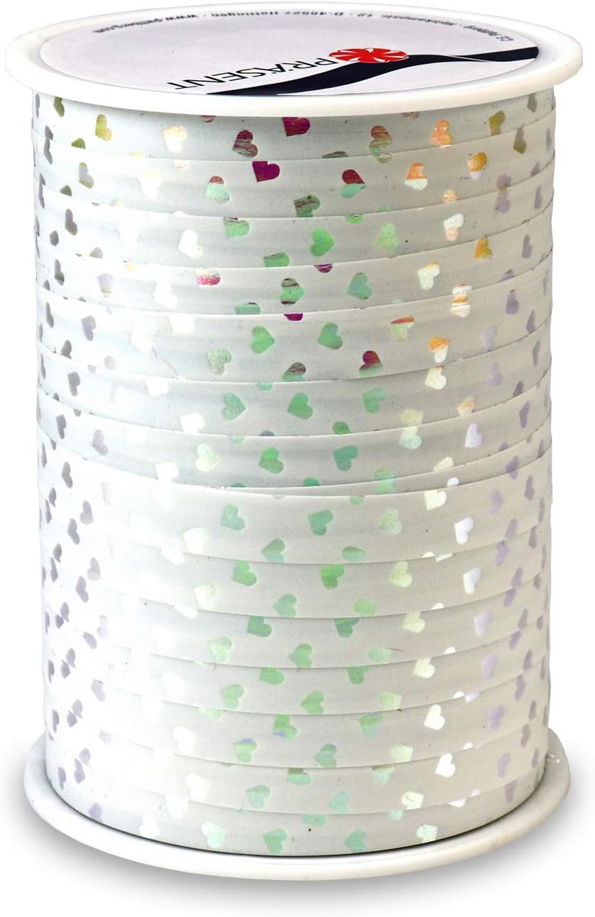 Präsent - Cherie Curling Ribbon Red 100-m-Spool 10 mm