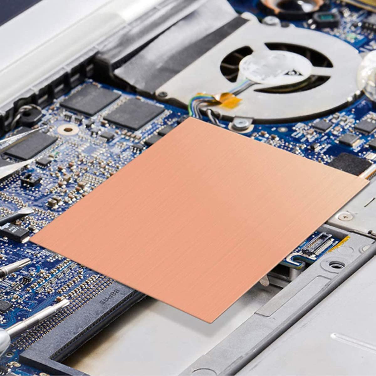 Coppia Di Angolari Di Supporto Rame 100 Mm Per Piastra Intermedia