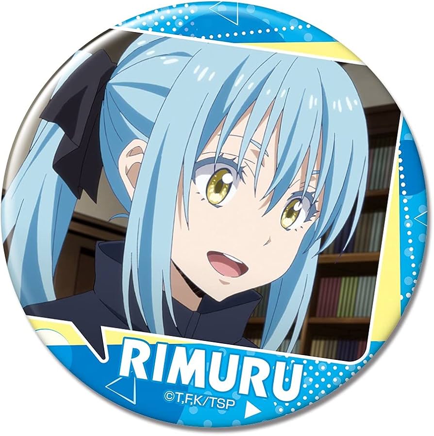 Amazon | 転生したらスライムだった件 缶バッジ リムル/B KBAN